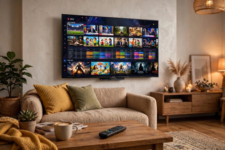 Smart TV Samsung con interfaz IPTV instalada – guía de instalación 2026